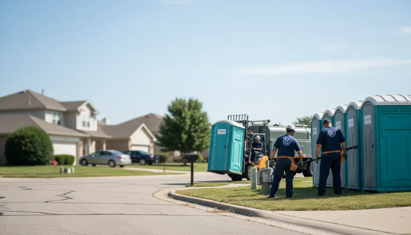 Porta Potty Rental in West Liberty, IA near me